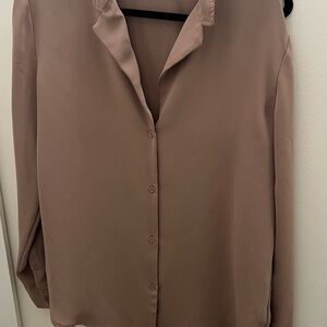 Babaton Tan Blouse